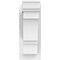Ekena Millwork Balboa Architectural Grade PVC Outlooker with Traditional Ends, 7"W X 14"D X 18"H OUTP07X14X18BOA01 - alternate 3